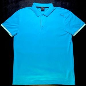 Hugo Boss slim fit real polo shirt. Men’s Large. Only worn a few times.